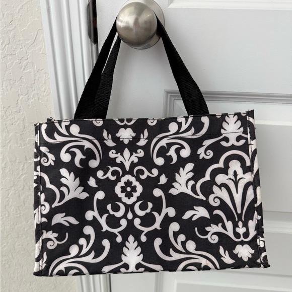 thirty-one Handbags - Thirty-One Black and White Tote Bag